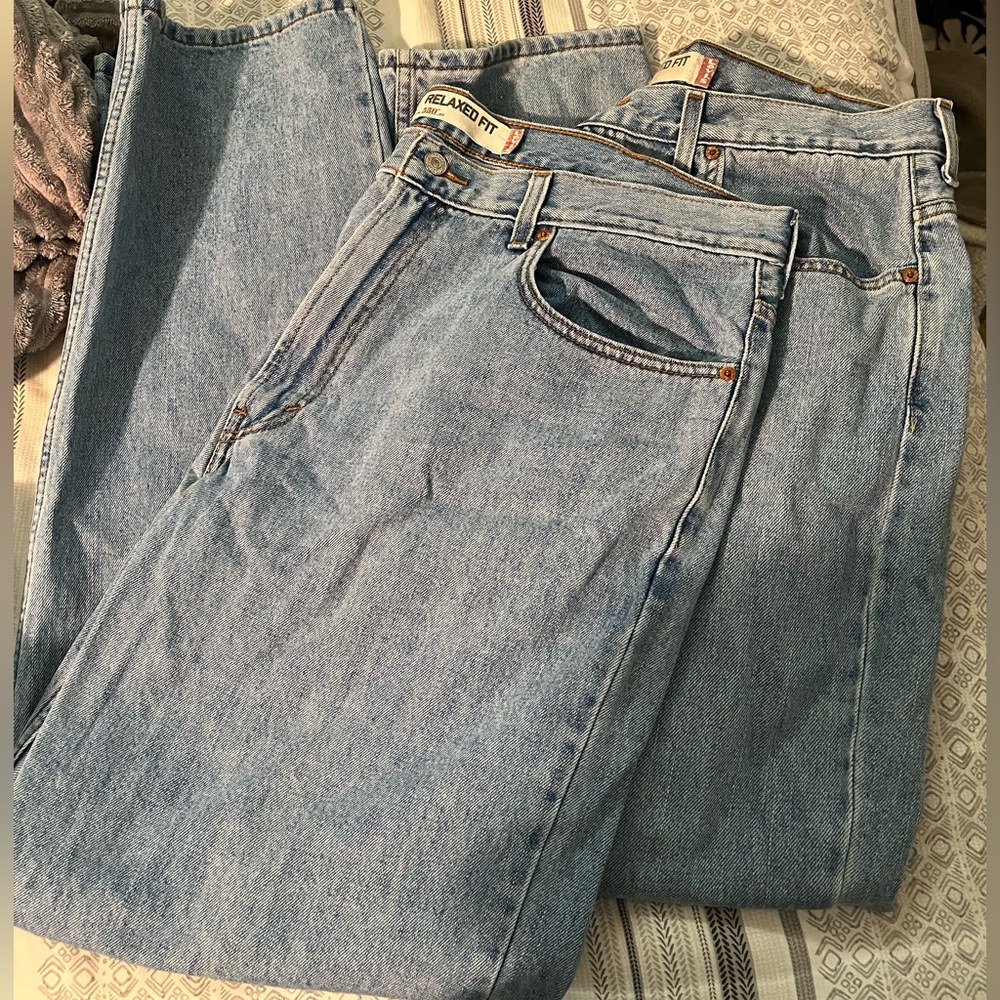 Bundle Levi's 550 Relaxed Fit Classic Light Blue Denim